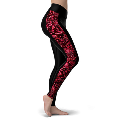Eco-Friendly Lionfish Invasion Contour Leggings 